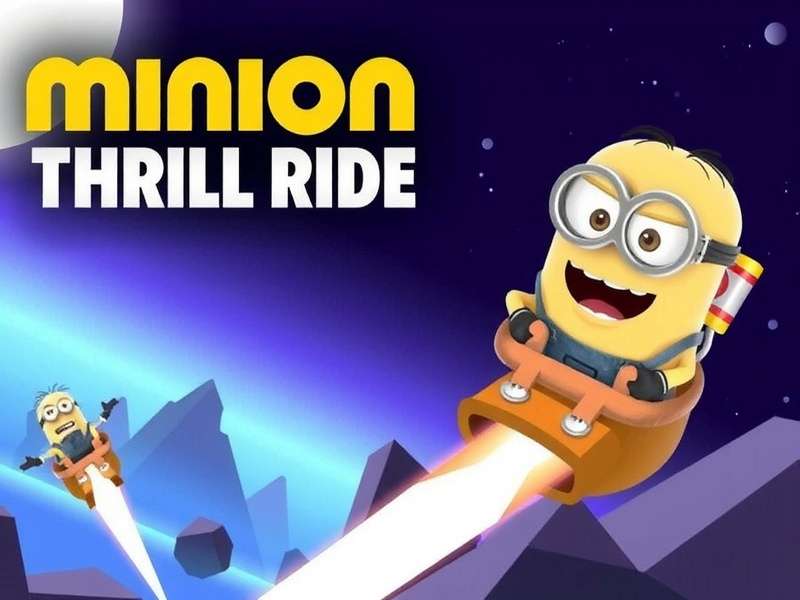 Minion Thrill Ride Adventure Game Minion Thrill Ride Game Banner